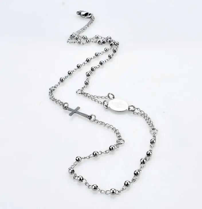 
Religion Style Jesus Cross Necklace Mother of God Jewelry Wholesale 