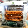 QT10-15F Auto hydraulic press paving block making machine, block maker