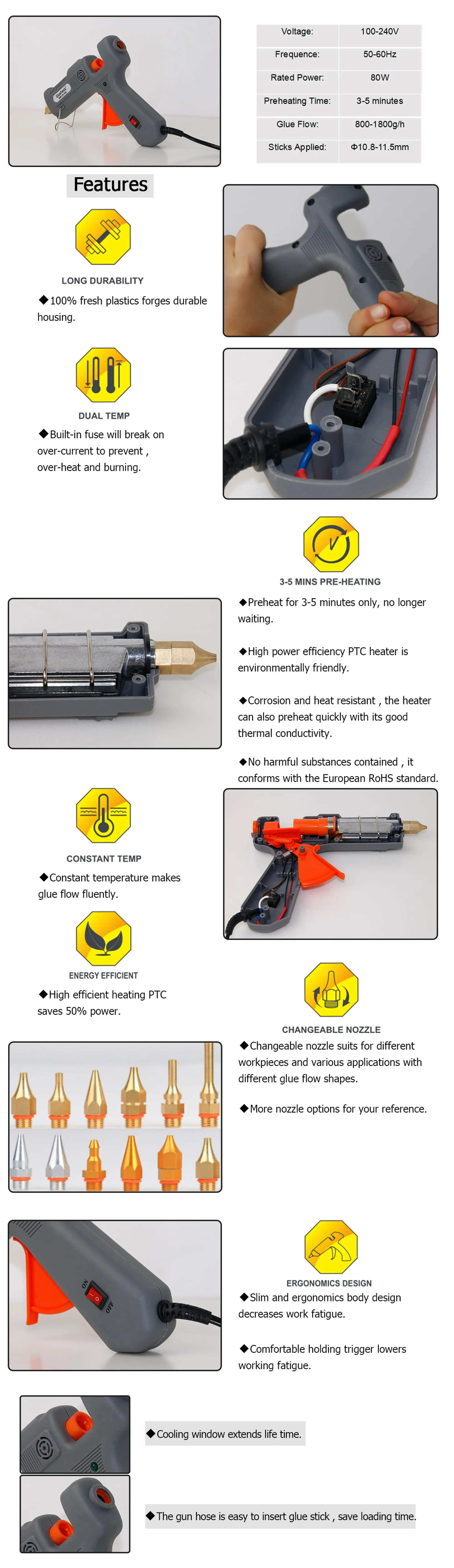 glue gun hot glue gun hot melt glue gun