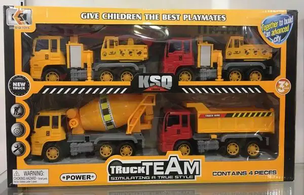 a to Z 01565 Construction Vehicle Toy Set 6-piece for sale online 