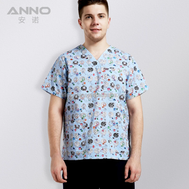 Anno Printed Fashionable Medical Male Nurse Uniform Designs Buy