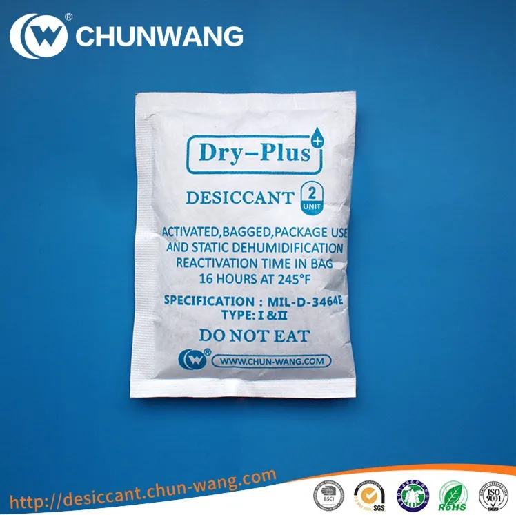 Chunwang Super Dry Anti Humidity Bag Desiccant Of 5 Gram Buy Anti