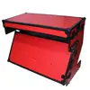 2019 KKMark Red Folding Portable Z-Style DJ Stand Table Flight Road Case