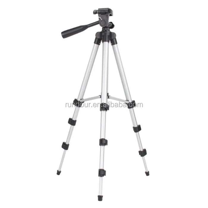 Durable Aluminum Tripod 3way Head Universal Digital Camera Tripod Wt