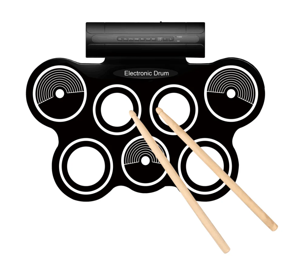 Silicone Electronic Drum Kit Flexible Drum With Speaker Buy Electronic Drum Kitmini