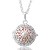Hollow Ball Bead Pregnant 1PC Snowflake Mexico Magic Box Multiple Patterns Pendant Jewelry DIY Women Men Necklace Gifts
