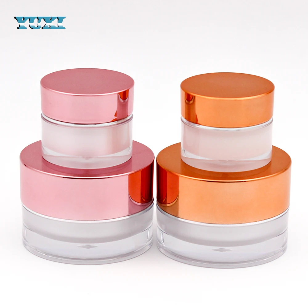 产品分类公司信息30毫升厚透明绿色丙烯酸膏霜罐 30g 10g包装和运输