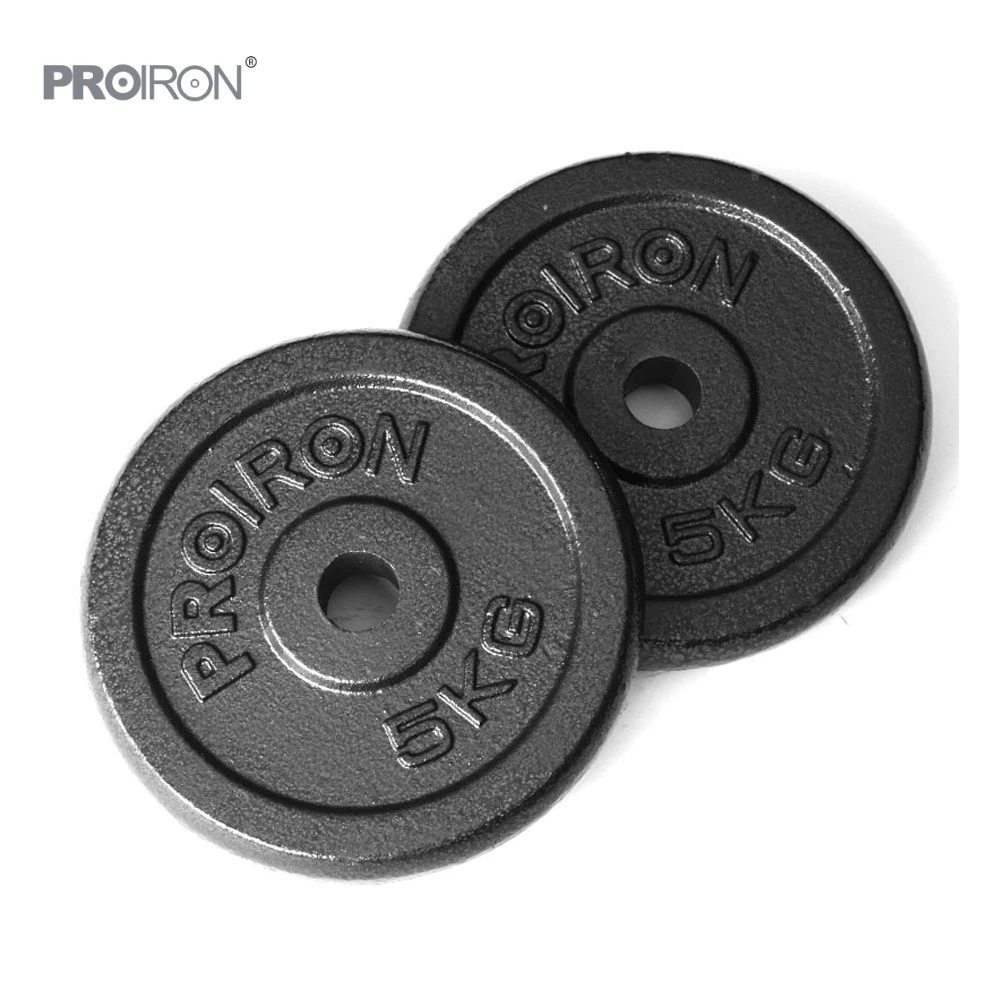 Proiron Amazon Top Seller Weight Lifting Kg Lb Cast Iron Standard