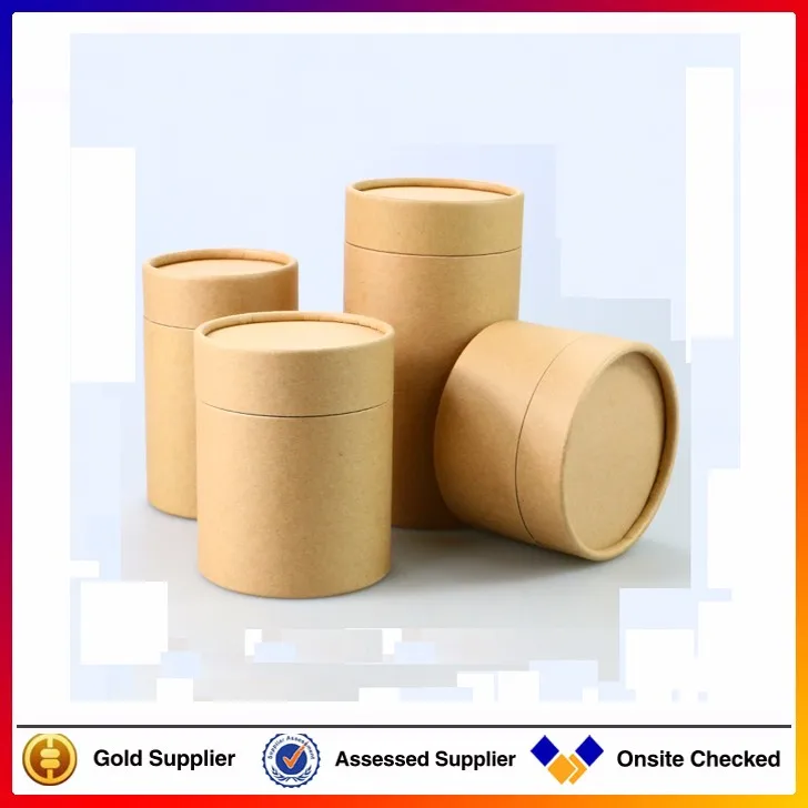 Whole Sale Cylinder Paper Gift Box /cardboard Cylinder Packaging Box