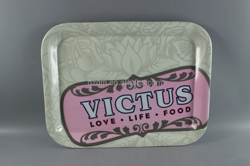 35x25cm Melamine rectangle tray ,Plastic food tray