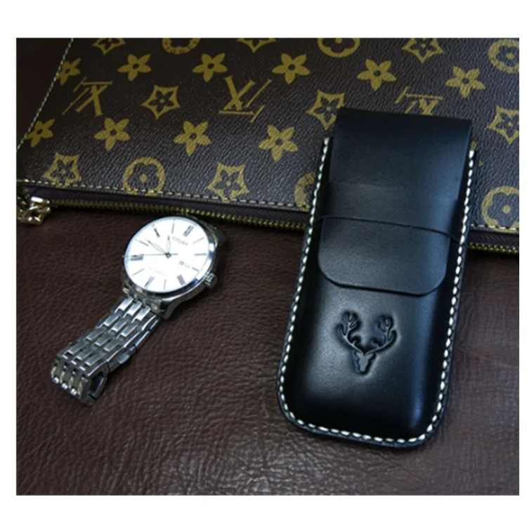 Wholesale Single Leather Watch Travel Case,Manufacturer Personalized