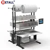 Detall double sided packing bench for 2 workers
