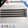 Double spiral shape SiC silicon carbide heating elements for electric furnace