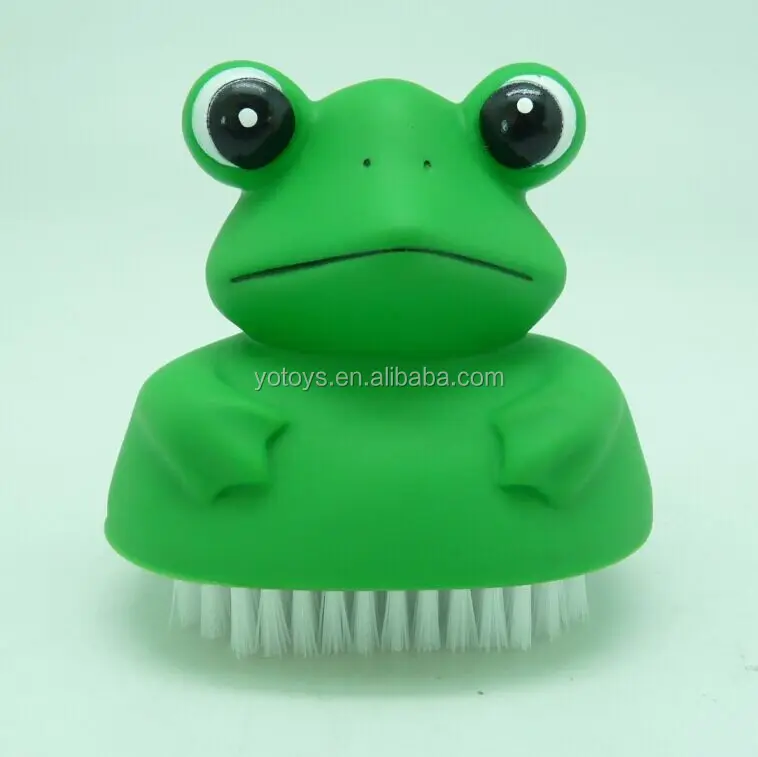Plastic Animal Shaped Frog Nail Cleaning Tool Cute Nail Brush Buy