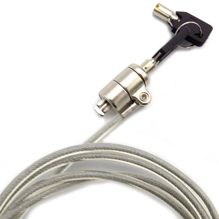 Promotional Antitheft Steel Wire Rope Security Tablet Laptop Lock With