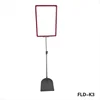 Adjustable Plastic Poster Frame Display Stand For Supermarket