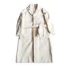 sheep shearing overcoat Hai Ning leather men's fur jacket