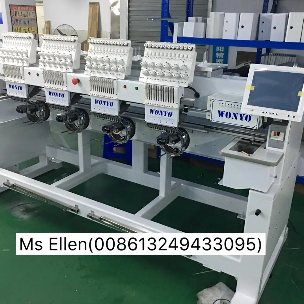 Wonyo 4 Head 12 Needles Ricoma Embroidery Machines Wy1204c - Buy Ricoma ...