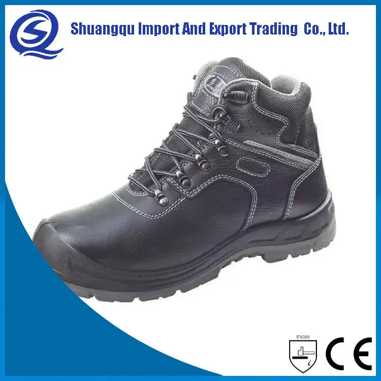 Alibaba quality black fabric working boot/safety cowboy boot