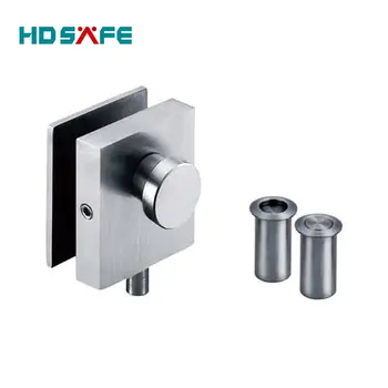 Stainless Steel Latch For Sliding Glass Door Glass Door Floor Lock