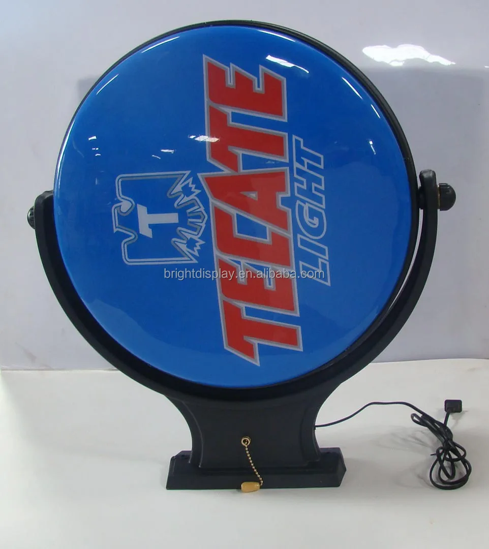 Plastic Wall Mount Rotating Light Sign With Logo Printing Buy Plastic