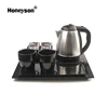 electric kettle with melamine tray set/Hotel suppliers,buffet server warming tray