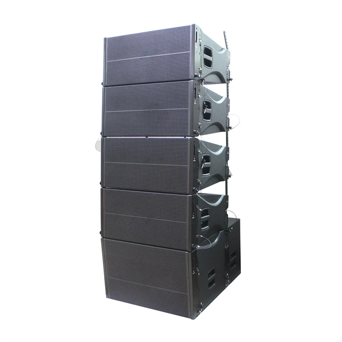 New arrival!!! HQ210-PA Active dual 10 inch line array speaker system Class D with DSP and large energy