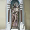 Resin polyresin religious figure sculpture fiberglass st joseph statue with baby jesus