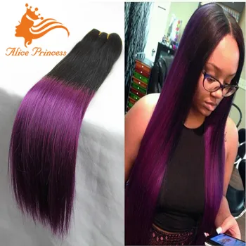 Wholesale Hair Weave Bundles 100 Human Hair Weave Purple Remy