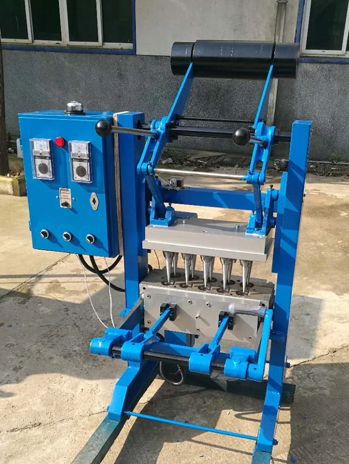 Hot Sale Ice Cream Cone Making Equipment Icecream Cone Cup Moulding