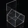 Plexiglass Charity Box Clear House Shaped Acrylic Donation Suggestion Box