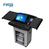 desk/table/computer table/multimedia podium/rostrum/lectern/kiosk/e-podium/smart podium