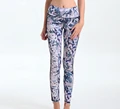 2016 New Top 3D Fitness Yoga Pants Women Sport Leggings Print Quick Dry Breathable Running Yoga