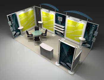 3x6 Standard Exhibition Booth - Buy Trade Show Desplay,Backdrop Design ...