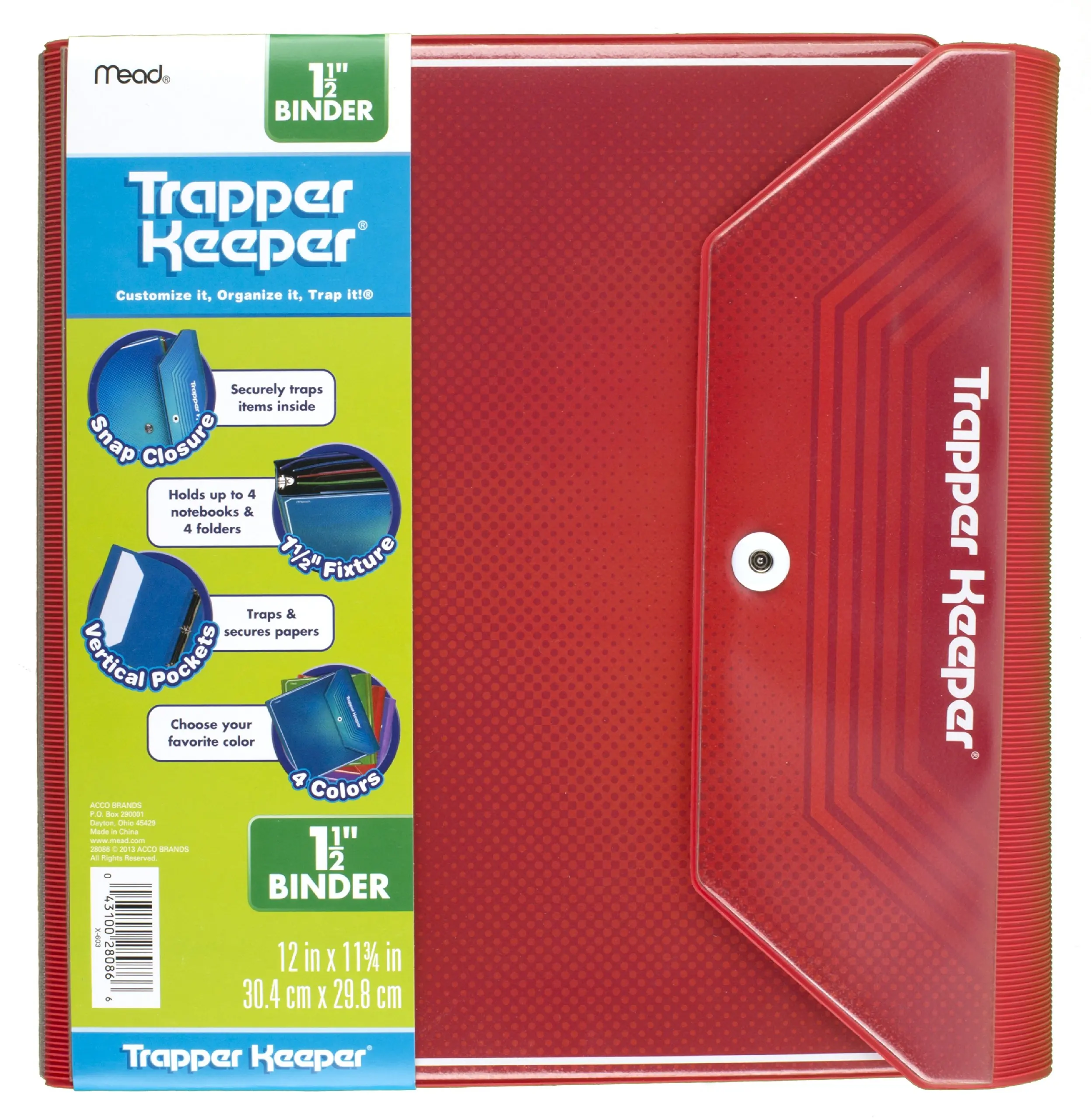 trapper keeper binder