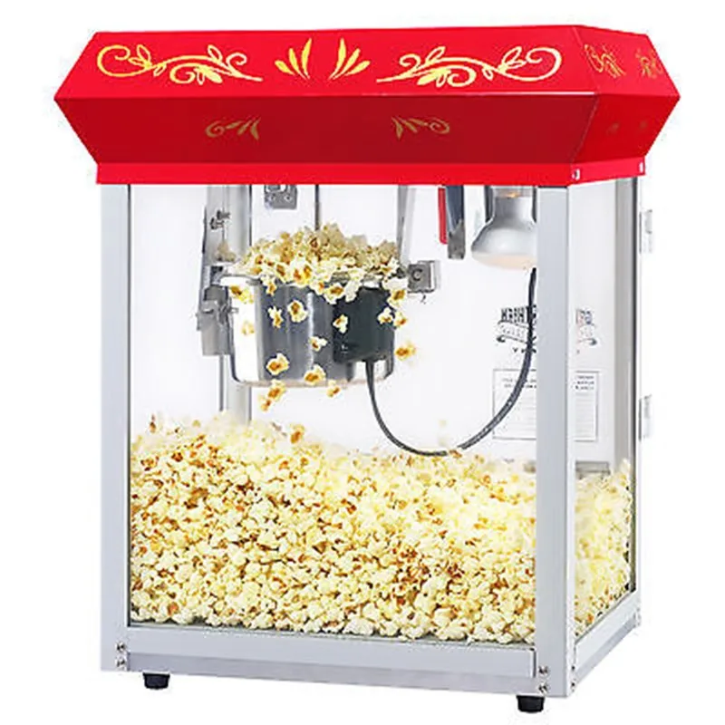 Commercial Industrial Popcorn Making Machine With Cart Buy Commercial