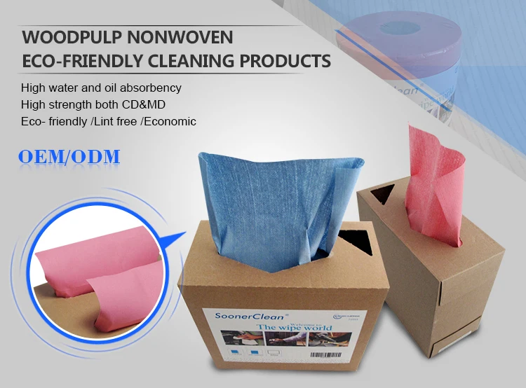 Spunlace Nonwoven SGS Test Optical Cleaning Paper