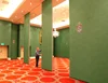 Brunei hotel sliding folding partition wall banquet hall soundproof movable wall partition