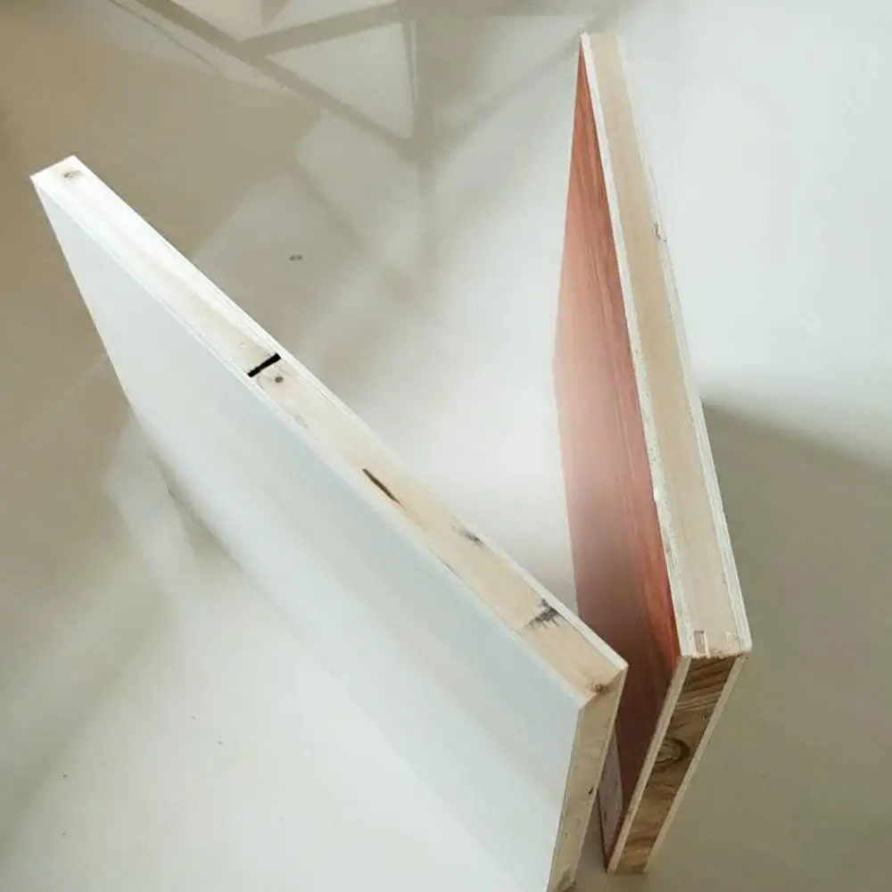 
AA AB grade Melamine Paper Faces decorative China Fir Core Eco Board laminated wood block board 