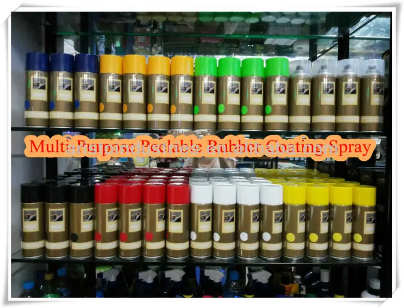 Removable Rubber Coating Aerosol Spray,Multi Purpose Peelable Film ...