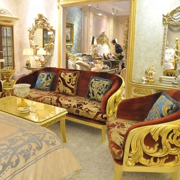 1 3 Seater Luxury Amazing Wood Carving Italian Rococo Furniture Wood Carving Italian Rococo Furniture