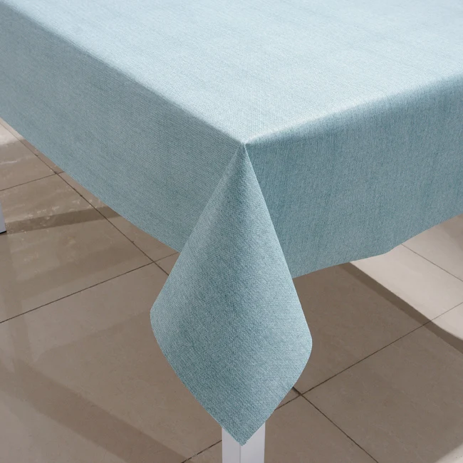 优质印花无纺布 pvc 桌布