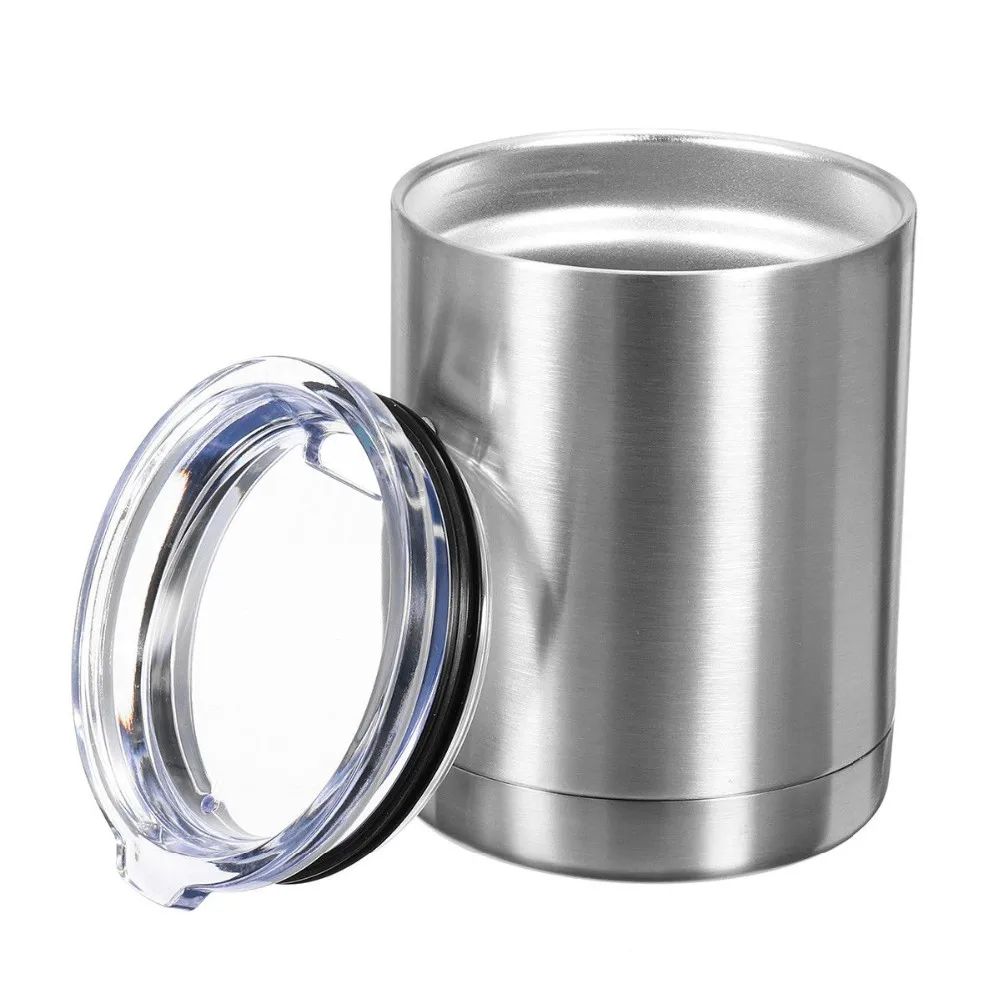 10 Oz Stainless Steel Lowball Tumbler Vacuum Insulated Cup Travel Mug