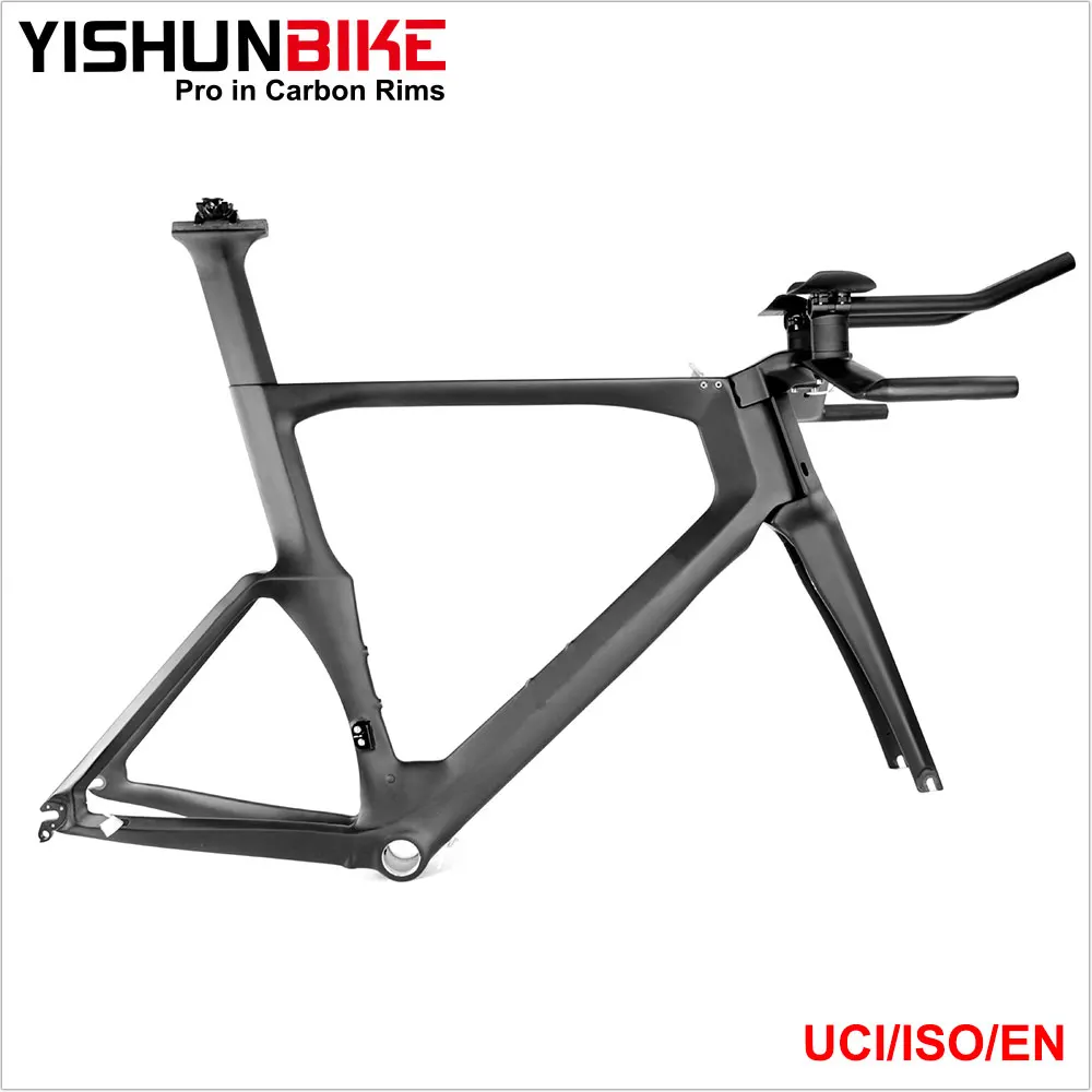 Yishun Chinese Carbon Bike Time Trial Frame 700c Frameset Tt001 Tt Frame Kit Chinese Bike