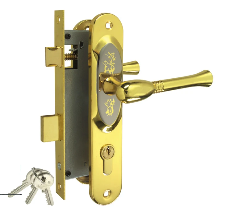 Luxury Style 318 Safety First Lever Door Handle Lock - Buy Door Handle ...