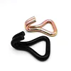 1.5" 38mm Best Priced webbing tie down wire hook Double J Hook with complete surface