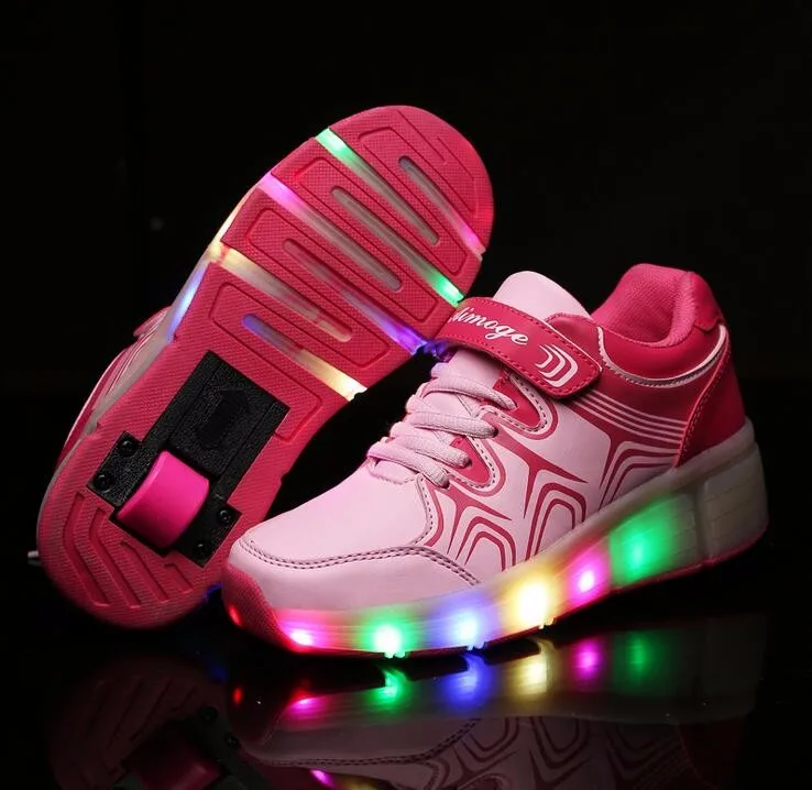 On Trainer Mode Schuhe Kinder Led Für Glow glow kinder Product Blinkt Roller Schuhe Turnschuhe Buy Kinder XPZiTuOk