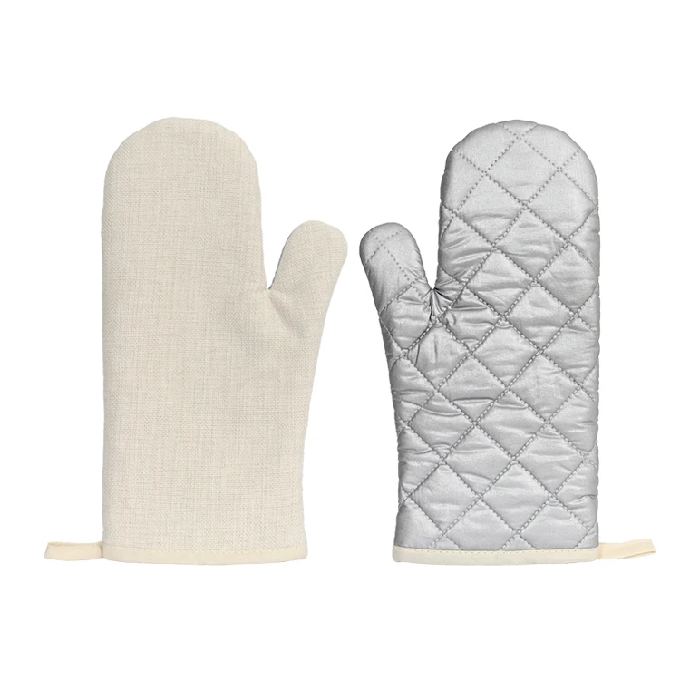 Sublimation Cotton Linen Oven Gloves - Buy Oven Gloves,Linen Oven ...