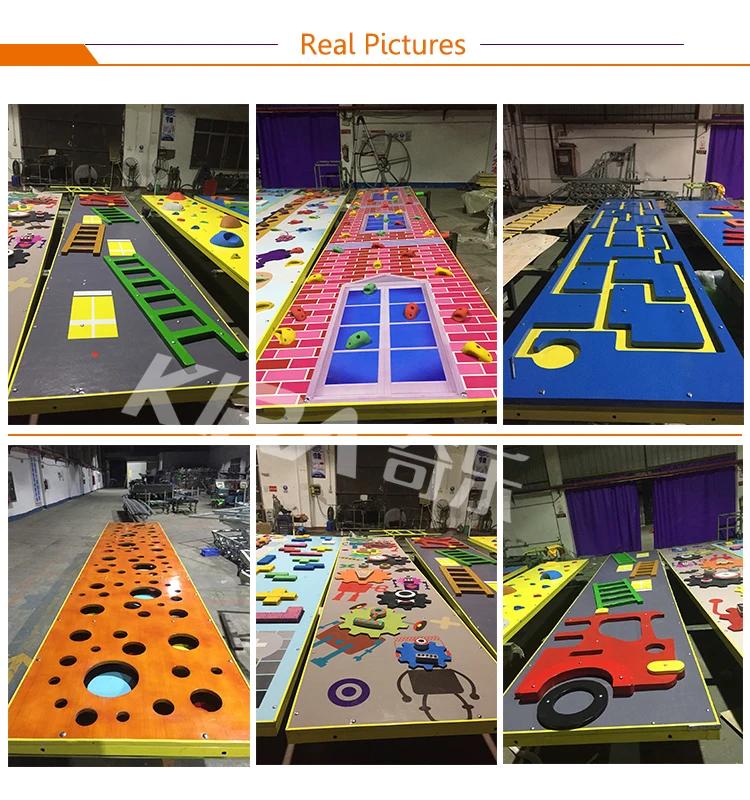 Commercial Wall Climbing Holds Used Indoor Rock Climbing Wall With Auto