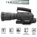 Free Shipping Rongland NV 760D Infrared Night Vision IR Monocular Telescopes 7x60 DVR Record